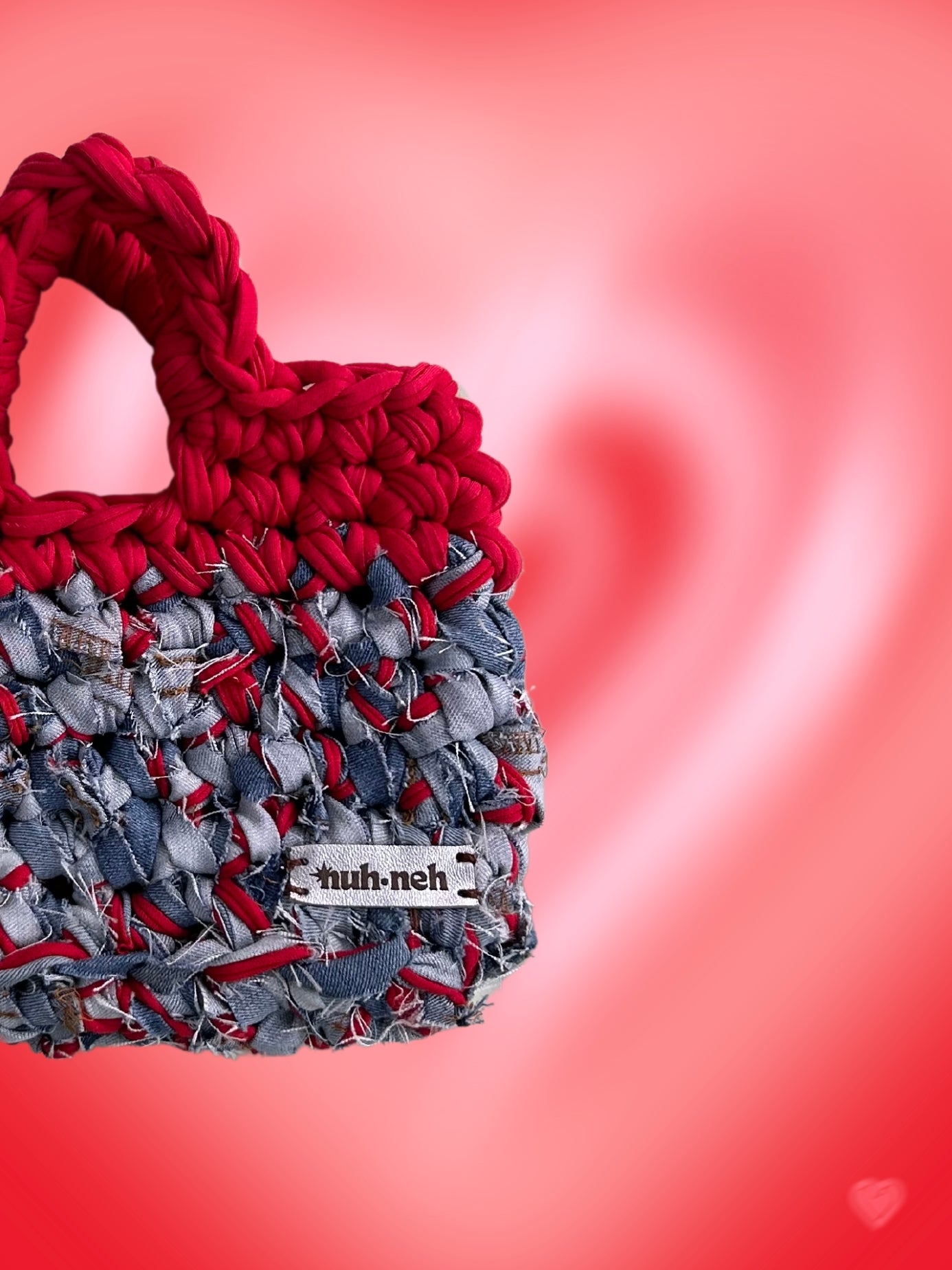 n005 midi in red denim